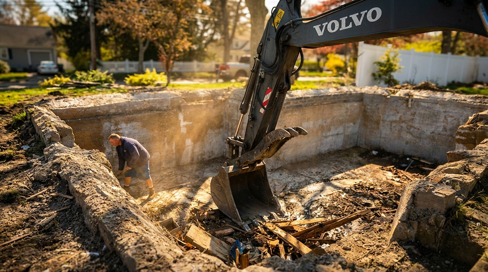 Foundation Excavation project by Millbrook Excavation & Landscaping